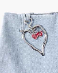 Nude Project Cherry Denim Skirt Hot