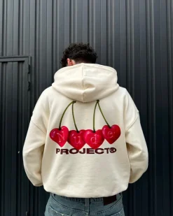 Nude Project Cherry Hoodie Marshmallow Online