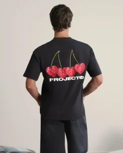 Nude Project Cherry Tee Black Online