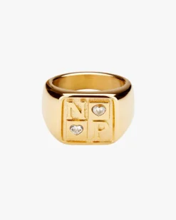 Nude Project Chess Ring Gold Hot