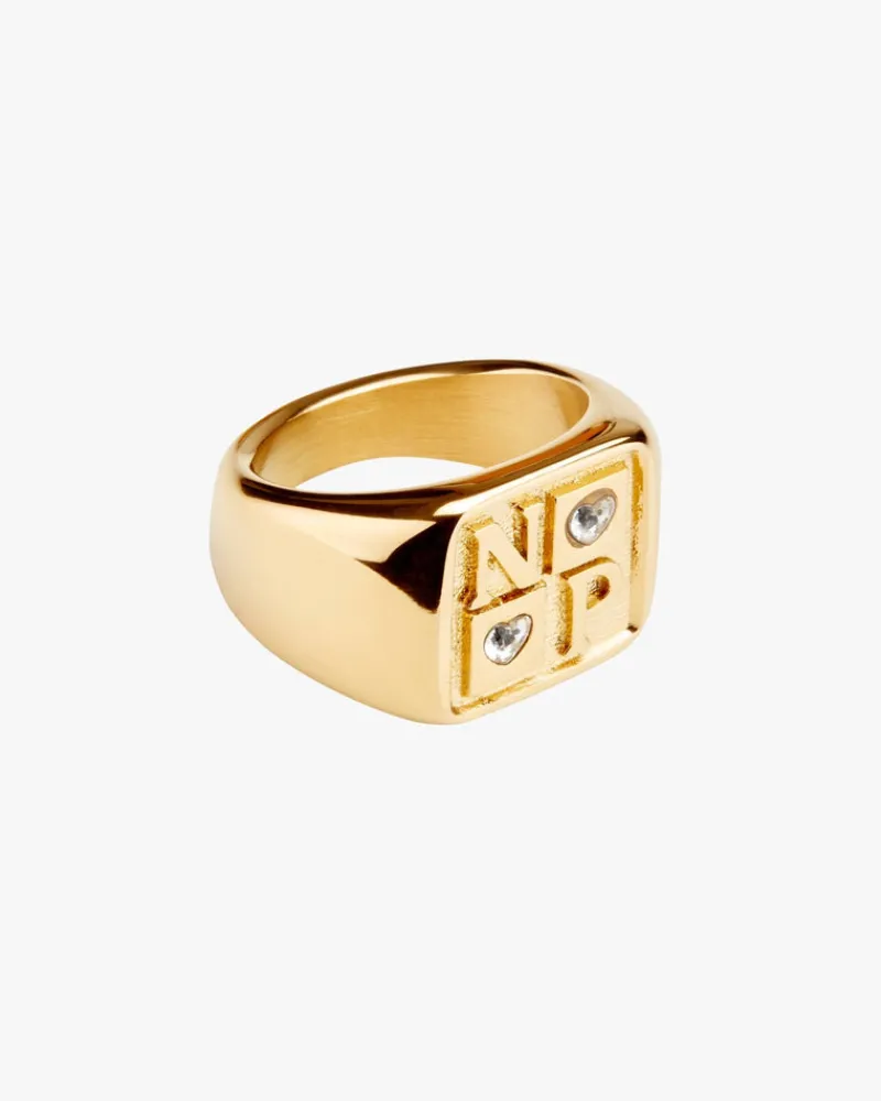 Nude Project Chess Ring Gold Hot