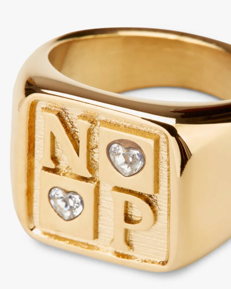 Nude Project Chess Ring Gold Hot