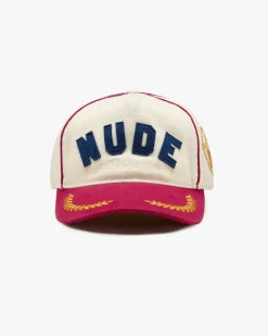Nude Project Classic Varsity Cap Burgundy Best