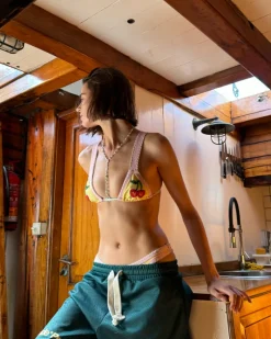 Nude Project Coralite Bikini Top New