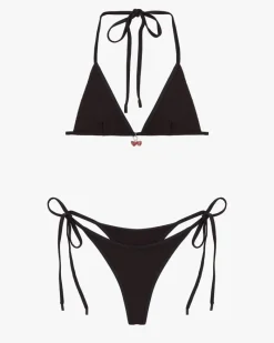 Nude Project Costa Bikini Bottom Black Outlet