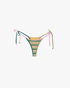 Nude Project Costa Bikini Bottom Stripes Sale