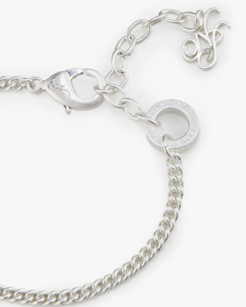 Nude Project Costa Bracelet Silver Sale