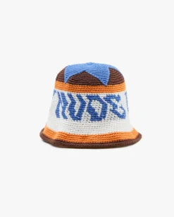 Nude Project Crochet Bucket Brown Best