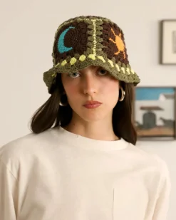 Nude Project Crochet Bucket Hat Fantasy Outlet