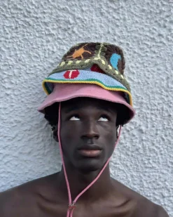 Nude Project Crochet Bucket Hat Fantasy Outlet