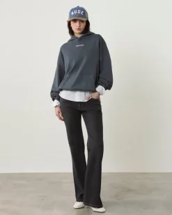 Nude Project Cult Hoodie Washed Ash Discount