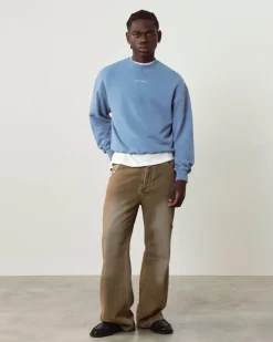 Nude Project Cult Sweatshirt Washed Stone Blue Online