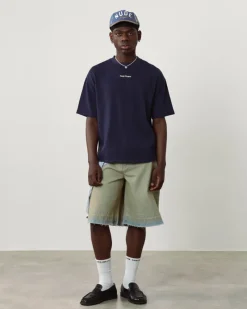 Nude Project Cult Tee Washed Navy Hot