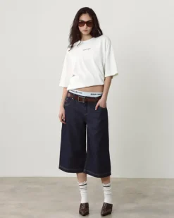 Nude Project Cult Tee Washed Off-White Clearance