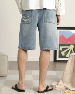 Nude Project Denim Shorts Lace Clearance