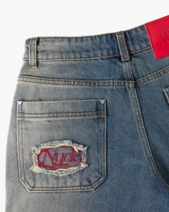 Nude Project Denim Shorts Tachas Hot