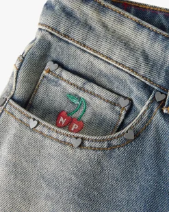 Nude Project Denim Shorts Tachas Hot