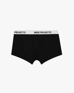 Nude Project Essential Boxer Black 2Xpack Sale