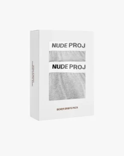 Nude Project Essential Boxer Grey 2Xpack Fashion