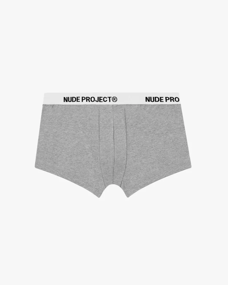 Nude Project Essential Boxer Grey 2Xpack Fashion