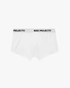 Nude Project Essential Boxer White 2Xpack Hot