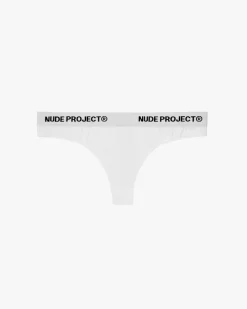Nude Project Essential Thong White Sale