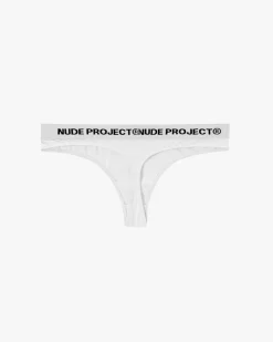 Nude Project Essential Thong White Sale