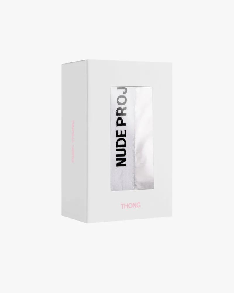 Nude Project Essential Thong White Sale