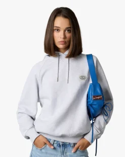 Nude Project Essentials Hoodie Grey Melange Outlet