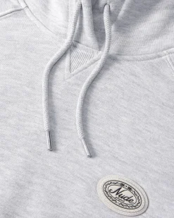 Nude Project Essentials Hoodie Grey Melange Outlet