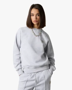 Nude Project Essentials Sweatshirt Grey Melange New