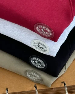 Nude Project Essentials Sweatshirt Grey Melange New