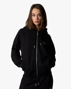 Nude Project Essentials Zip-Up Hoodie Black Fashion