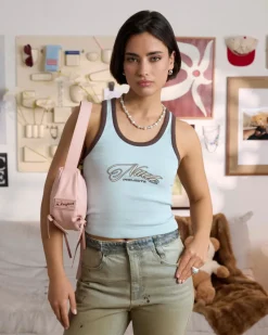 Nude Project Every Day Tank Top Blue Fashion