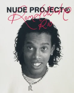 Nude Project Face Tee White Best