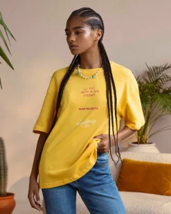 Nude Project Face Tee Yellow Best