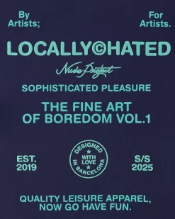 Nude Project Fine Art Tee Navy Hot