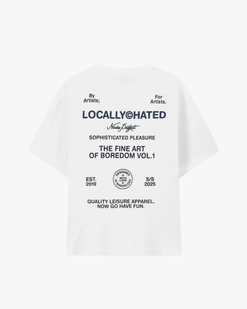 Nude Project Fine Art Tee White Outlet