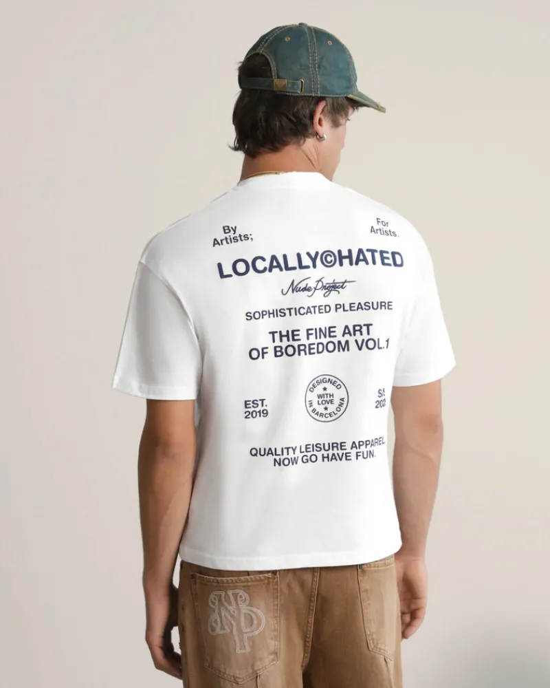 Nude Project Fine Art Tee White Outlet