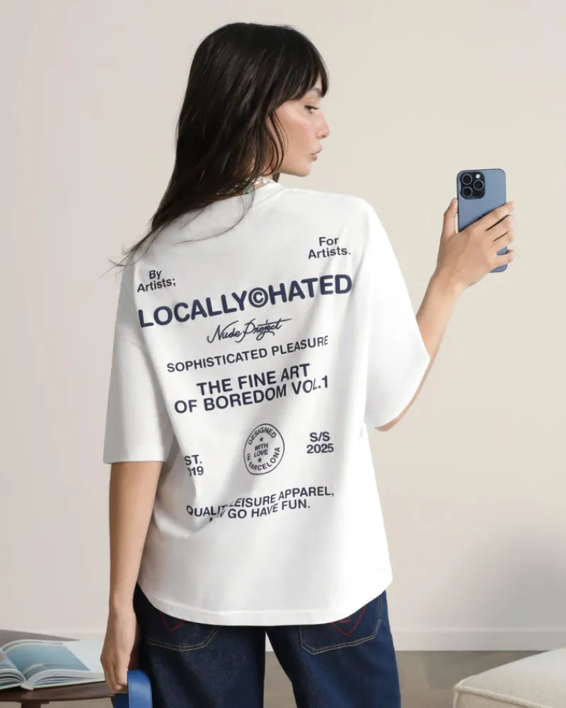Nude Project Fine Art Tee White Outlet