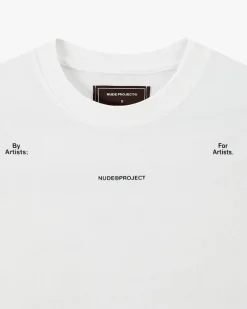 Nude Project Fine Art Tee White Outlet