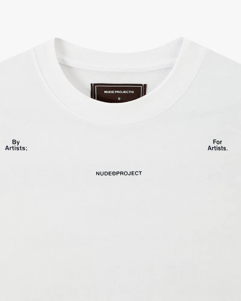 Nude Project Fine Art Tee White Outlet