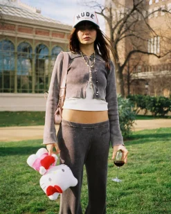 Nude Project First Class Knit Pants Ash Online