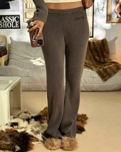 Nude Project First Class Knit Pants Brown Online