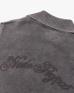 Nude Project First Class Zip-Up Knit Cardigan Ash Clearance