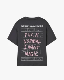 Nude Project Fuck Normal Tee Ash Outlet