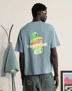 Nude Project Gilda Tee Blue Outlet