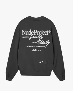 Nude Project Global Soon Sweatshirt Ash Best