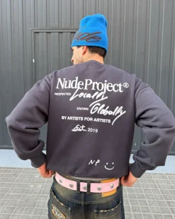 Nude Project Global Soon Sweatshirt Ash Best
