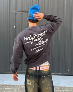 Nude Project Global Soon Sweatshirt Ash Best